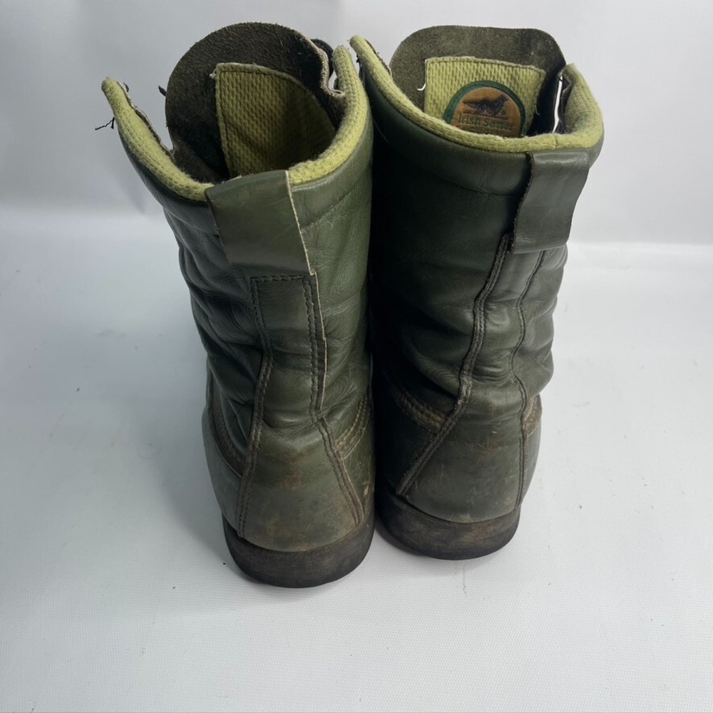Vintage Red Wing Irish Setter Green Leather‎ Sport Boots size 10 D - Picture 4 of 10